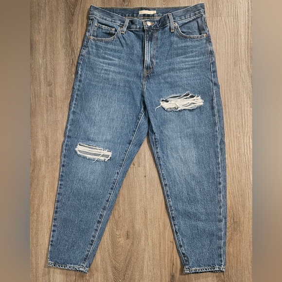 Levi's Pants - Levi's Distressed High Waisted Mom Jeans